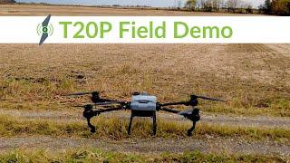 T20P Field Demo | Agri Spray Drones