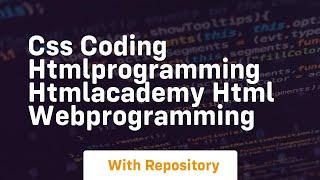 Css coding htmlprogramming htmlacademy html webprogramming