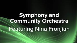 UWP Symphony and Community Orchestra with guest violinist Nina Fronjian