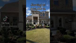 Schertz, Texas Homes for sale! This home plan starting at $475,000 with closing costs covered!