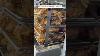 KFC CHICKEN FRY UNHEALTHY STREET FOOD #shorts #kfc #chicken