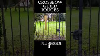 A tour of the The Guild of St George in Bruges, Crossbow guild  #bowandarrow #archery #crossbow