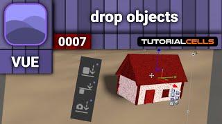 0007. drop objects, smart drop, drop camera in vue
