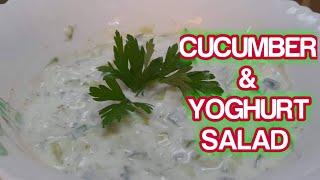 How to make Cucumber & Yoghurt Salad Recipe