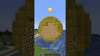 Hole Filler Mod Myths vs Village Logic Emoji Meme #shorts #minecraft