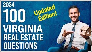 Virginia Real Estate Exam 2024 (100 Questions with Explained Answers - Updated Edition)