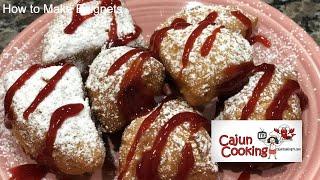 BEIGNETS | How to Make Beignets Using Canned Biscuits (Plus a Strawberry Filling Recipe)