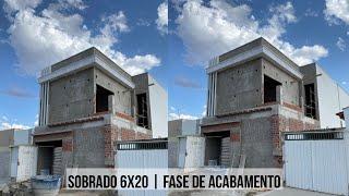 Sobrado 6x20  || Fase de acabamento