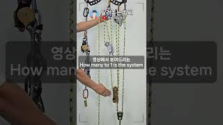 도르래 시스템에 대해 알려드립니다. (직접 도르래 시스템) #사용법 #pulleysystem #pulley