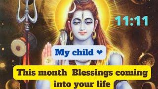 11:11️ Mahadev Message | Lord shiva blessings|  Urgent message from Mahadev  Shiva God message