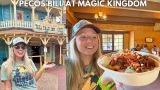 Pecos Bill Tall Tale Inn at Magic Kingdom! NEW Menu PLUS Secrets, Lore & Wild West Details