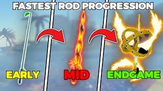 FASTEST Rod Progression Guide in Fisch 2025