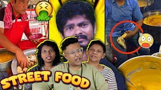 Worst Indian Street Food Reaction | Ramstk Family