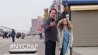 Sarah Jessica Parker joins John Corbett to film romantic scenes for And Just Like That season two