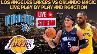 *LIVE* | Los Angeles Lakers Vs Orlando Magic Play By Play & Reaction #NBA