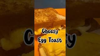 Cheesy Egg Toast #foodyfather #food #toast #egg #friedegg #friedeggsandwich #breakfast #sandwich