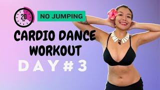 DAY 3: 20mn Workout Cardio Dance/Burn Calories/All Levels/ Ori Tahiti/ Polynesian/Tahitian/タヒチアンダンス