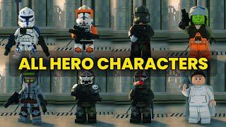 (With Clips) Every HERO In Skywalker Saga - Based On Description