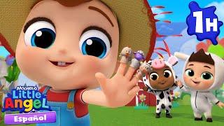 Animales en la granja con Bebé Juan  Caricaturas | Canciones Infantiles  Little Angel Español