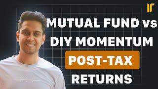 DIY Portfolio vs Mutual Fund Post-Tax Returns & Review #stockmarket #momentumstocks #mutualfunds