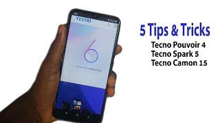 5 Tips & Tricks for TECNO Pouvoir 4, Tecno Spark 5 and Tecno Camon 15