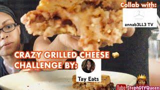 CRAZY GRILLED CHALLENGE BY @tayeats3170 collab with @annab3LL3TV