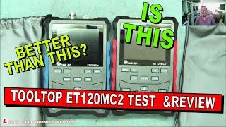 Tooltop ET120MC2 Low Cost Portable 120MHz Dual Channel Scope And Signal Generator - Test & Review