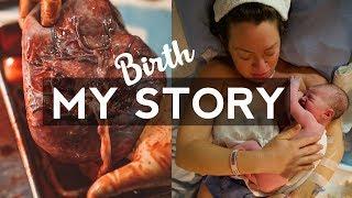 My Birth Story + Postpartum | Kristen Sarah