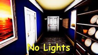 No Lights!! Playthrough Gameplay (Horror Game)