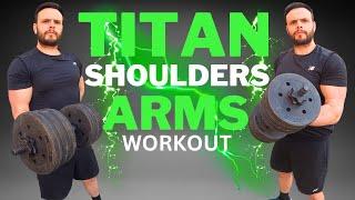 Titan Arms & Shoulder Workout 2024 #armsworkout #shoulders #shoulderworkout #biceps #fitness #power