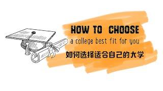 【留学小课堂】如何选择最适合自己的大学How to choose an university that is right for you?