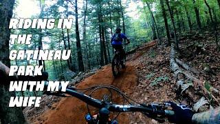 My Wife's Favourite MTB Trail in the Gatineau Park