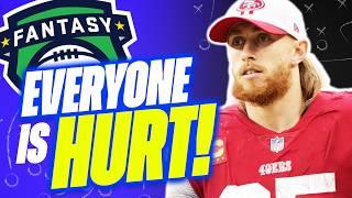 EVERYONE IS HURT!  Week 3 INJURY UPDATE - Fantasy Football Advice