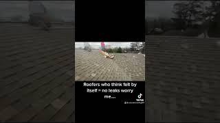 “Drying in” a roof explained. Don’t #gamble with #rain. #safety #satisfying #roofing #construction