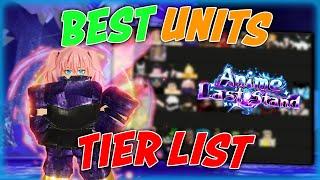 Best Units META Tier List in Anime Last Stand's SLIME EVENT!