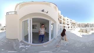 360° VR One Bedroom Smart Apartment Buy Property North Cyprus 5K Vlog imobiliar 4K Thalassa Beach 3D