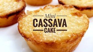 Mini Cassava Cake | PinoyCookingRecipes