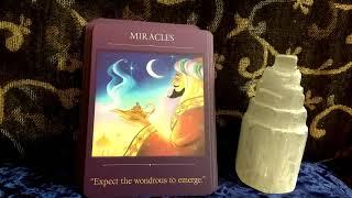 The Sacred Traveler Oracle Cards flip through