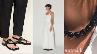 my summer wishlist | online shop with me for summer staples