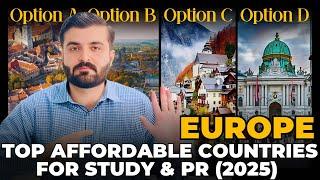 Top 5 European Countries for Affordable Study & Easy PR in 2025 | Study in Europe