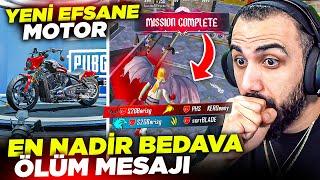 YENİ MODDA 0 UC İLE ALINABİLEN EN NADİR ÖLÜM MESAJINI ALDIK!  (HERKES ALABİLİYOR) | PUBG MOBILE