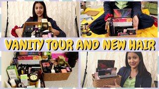 *VLOG* Hair Transformation | Makeup Vanity Tour | Organizing Makeup | Chillbee