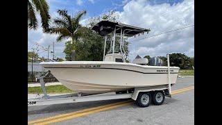 1998 Grady White 180 Sportsman center console boat for sale including trailer