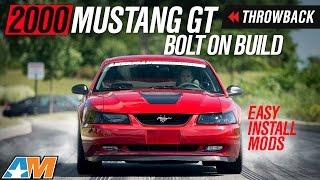 2000 Mustang GT Throwback Build - Airaid Intake, Flowmaster Cat-back, SR Springs, FR Gears