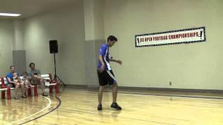 2013 US Footbag Championships - Finals - Brian Sherrill