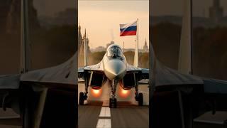 러시아의 위엄, Su-35 출격Russian Power Unleashed: Su-35 Takes Off  #fighterjet  #military #aircraftcarrier