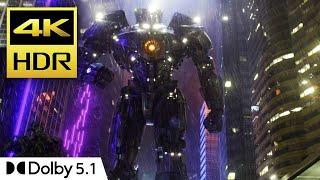 Pacific Rim (2013) - Gipsy Danger vs. Otachi [4K HDR - Dolby 5.1]