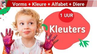 Les 5 Vorms + Kleure + Alfabet + Diere #kleuters #lami #afrikaans