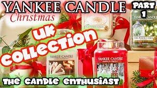 NEW Yankee Candle CHRISTMAS Collection - 2017 UK / EU Exclusive - Holiday Reviews and Haul - PART 1