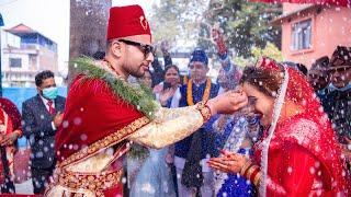 NEPALI WEDDING CEREMONY|| FULL VIDEO|| JAN 2022 ||Amrita ️ Paras